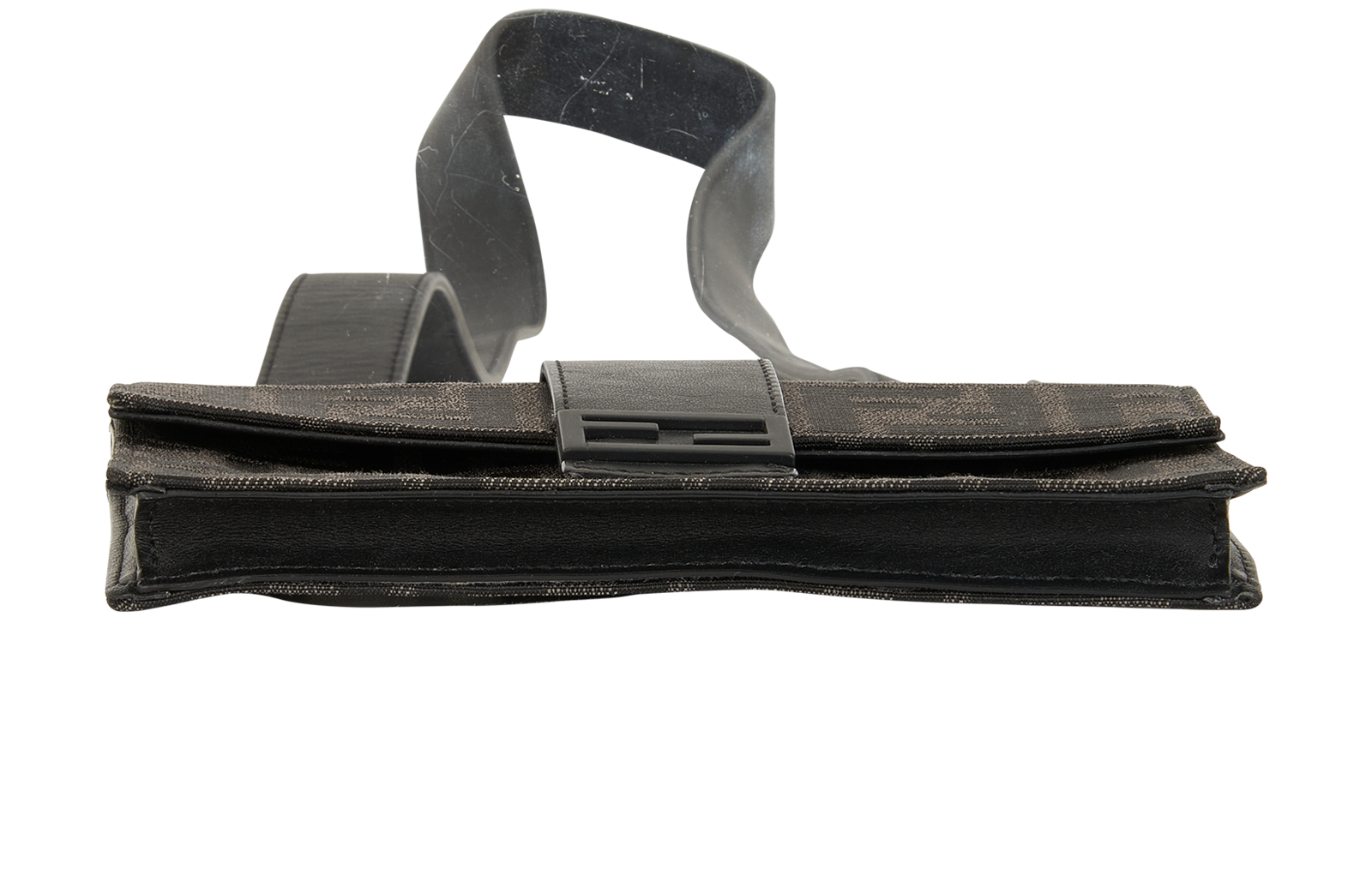 FF Baguette Convertible Crossbody, &pound;520, Handbags, Grey, Canvas, Top view